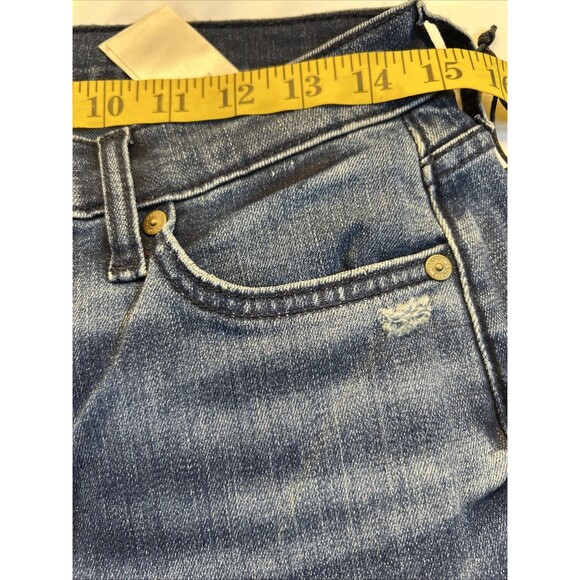 7 FOR ALL MANKIND Slim Illusion Tailorless Dojo Jeans Women Sz 30 NEW w/Tag - Picture 6 of 11